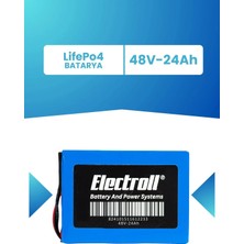 48V 24AH Lifepo4 Batarya