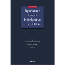  sigortacının kanuni halefiyeti ve rücu hakkı cahit damar 2022/5