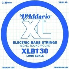 D'addario XLB130 Bass Tek Tel B-(si) Xl Nickel Wound 0.130