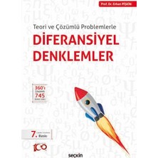  teori ve çözümlü problemlerle diferansiyel denklemler prof. dr. erhan pişkin 7. baskı, mart 2024