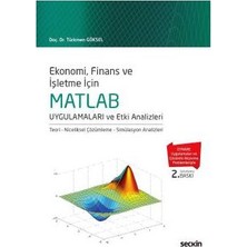  ekonomi, finans ve ışletme ıçin matlab uygulamaları ve etki analizleri (2.bsk) 2018/01