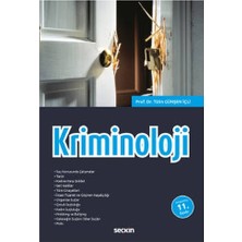Seçkin Kriminoloji 11.Baskı Tülin Günşen İçli 2021/09
