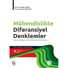  mühendislikte diferansiyel denklemler (4.baskı) ziyaddin recebli 4 2015/07