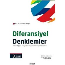 Seçkin Diferansiyel Denklemler (S.Maden) 3.Baskı Selahattin Maden 3 2017/02