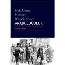  hak arama hürriyeti perspektifinden arabuluculuk n.tuğçe bahadır 2022/01
