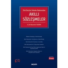  türk borçlar hukuku bakımından akıllı sözleşmeler ali nizamettin yıldırım 2. baskı, şubat 2024