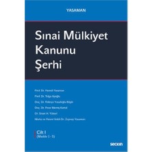 Seçkin Yasaman Sınai Mülkiyet Kanunu Şerhi (3 Cilt Takım) Hamdi Yasaman 2021/10