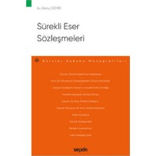 Seçkin Sürekli Eser Sözleşmeleri Banu Demir 2020/09