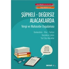  şüpheli değersiz alacaklarda vergi ve muhasebe uygulaması cem arslan 1 2020/01