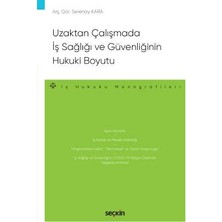  uzaktan çalışmada ış sağlığı ve güvenliğinin hukuki boyutu - ış hukuku monografileri - arş. gör. serenay kara 1. baskı, kasım 2022