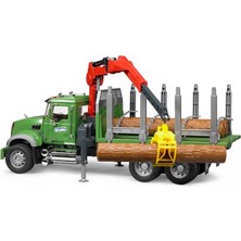 NessiWorld Bruder Mack Granite Kütük Taşıyıcı Kamyon