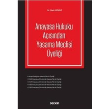  anayasa hukuku açısından yasama meclisi üyeliği ümit güveyi 2017/09