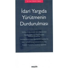  ıdari yargıda yürütmenin durdurulması fatih torun 2 2021/06