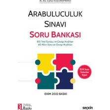  arabuluculuk soru bankası gülhan küçükkatrancı ekim 2022 / 3. baskı
