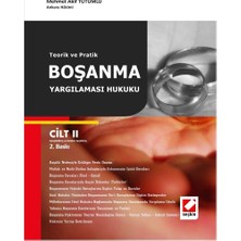 Seçkin Boşanma Yargılaması Hukuku (Takım) Mehmet Akif Tutumlu 2009/04