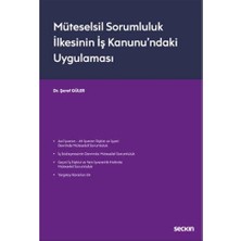 müteselsil sorumluluk ılkesinin ış kanunu'ndaki uygulaması şeref güler 2021/03