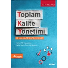 Seçkin Toplam Kalite Yönetimi (4.Baskı) Muhsin Halis 5 2020/10