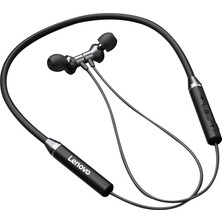 Lenovo QE03 Siyah Kulak İçi Bluetooth Kulaklık, Müzik Dinleyebilme ve Ergonomik Tasarım
