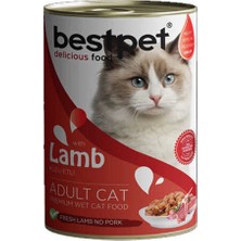 Bestpet Best Pet Kuzu Etli Kedi Konservesi 400 gr