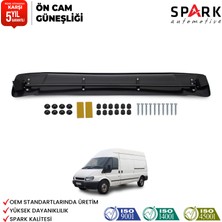 Spark Oto Aksesuar Ford Transit 2002-2006 Yıl Aralığı Uyumlu Ön Cam Güneşliği