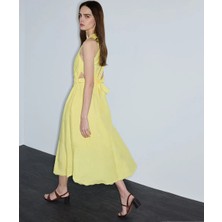 İpekyol Nervürlü cutout elbise IS1260002347009