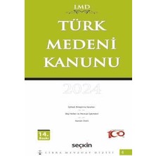  türk medeni kanunu / lmd - 4 mutlu dinç, (yayına hazırlayan)çilem bahadır (yayına hazırlayan) 14. baskı, ekim 2024