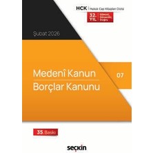  medeni kanun - borçlar kanunu (cep kitabı) seçkin yayıncılık (yayına hazırlayan) 35. baskı, şubat 2026