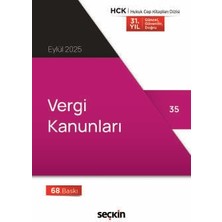 Vergi Kanunları (Cep Kitabı) Seçkin Yayıncılık 68. Baskı, Eylül 2025