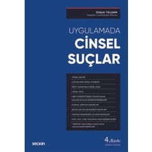  uygulamada cinsel suçlar didem yeldan 4. baskı, eylül 2025