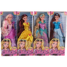 NessiWorld 115516-17 29CM Renklı Manken Bebek+ Kutu