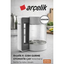 Arçelik 3284 Gurme Uyumlu Çay Makinesi Kettle Su Isıtıcı Sürahi (Yedek Parçadır) (KAPAKSIZ)