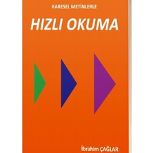 Kişisel Basım Karesel Metinlerle Hızlı Okuma - İbrahim Çağlar 3 - 5 Yaş Dikkat & Zeka Geliştirme Kitabı