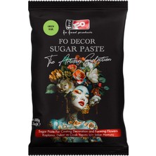 FO Yeşil Fodekor Kaplama, Dekor ve Çiçek Yapımı için Şeker Hamuru 1 kg