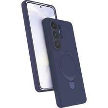 Derin Stok Galaxy S26 Magsafe Standlı Kapak - Lacivert