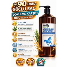 Muddy Natural Horse Taıl & Longer Hair Shampoo 1000 ml