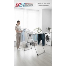 Cnr Çamaşır Kurutmalık Askılığı Sofya Özel Pp Kaplama Demir Borulu, Alüminyum Çitalı Çamaşırlık