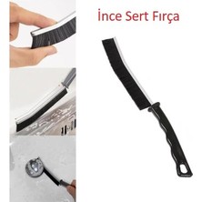 Derin Stok Derz Arası Banyo Mutfak Dar Alan Ince Temizlik Fırçası