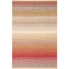 Halımax Rope Ktn 02 Natural Terra Ombre Renk Geçişli Yıkanabilir Pamuk Dokuma Çift Taraflı Kilim