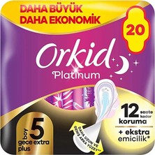 NessiWorld Ultra Platinum Gece Ekstre Plus Ped 20'li