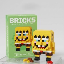 Derin Stok Bricks Sünger Bob Mini Figürü
