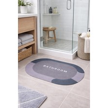 Omilife Sihirli Su Emici Banyo Paspası Kaydırmaz Tabanlı 35 Mm Kalınlık Abdest Ayak Kurulama Matı