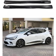 🚗 Renault Clio 4 Uyumlu Yan Marşpiyel Plastik ⚡ Şık & Dayanıklı | Boyasız