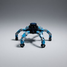 Toyaş Mavi Dönüştürülebilir Zincir Robot Fidget Spinner Stres Oyuncağı Hediyelik 3 - 6 Yaş