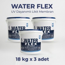 Point Boya Water Flex - Uv Dayanımlı Likit Membran (18 kg x 3 Adet) (Beyaz)