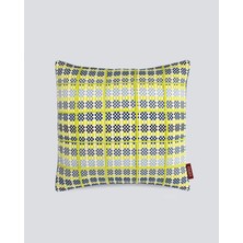 El Dokuması Kırlent Kılıfı - Gün Batımı Kırlent - 45X45 cm
