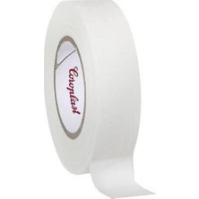 Coroplast Beyaz Isıya Dayanıklı Tüysüz Bez Bant 19MM x 15MT