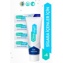 Clinomyn Smokers Sigara İçenler İçin Diş Beyazlatan Diş Macunu 75 ml x 4 Adet