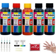 Perfection Canon PGI-1500XL/MAXIFY MB2050/MB2150/MB2155/MB2350/MB2750/MB2755 Mürekkep Dolum Seti 5X100 Ml.