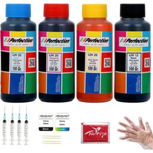 Perfectıon Canon Pi̇xma G3416 Uyumlu Muadi̇l Mürekkep Seti 4X100 ml