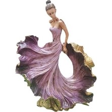 Dansçı Kadın Heykelciği, Sanat ve Zarafeti Yansıtan Ev Ofis Dekorasyonu Için Hediyelik Biblo | Dekormıx